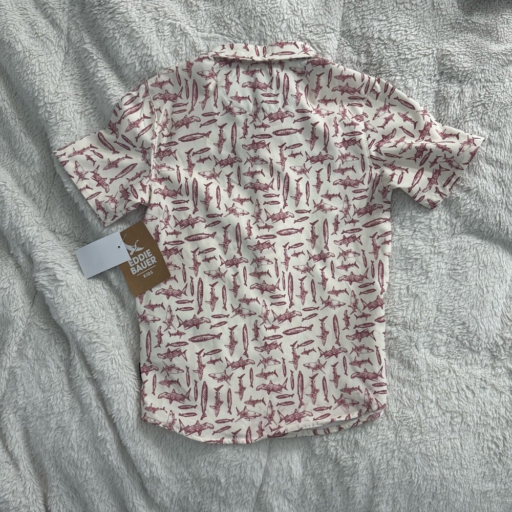 OshKosh & Eddie Bauer Boys NWT Shirt Bundle Size 5 6 - Picture 12 of 15